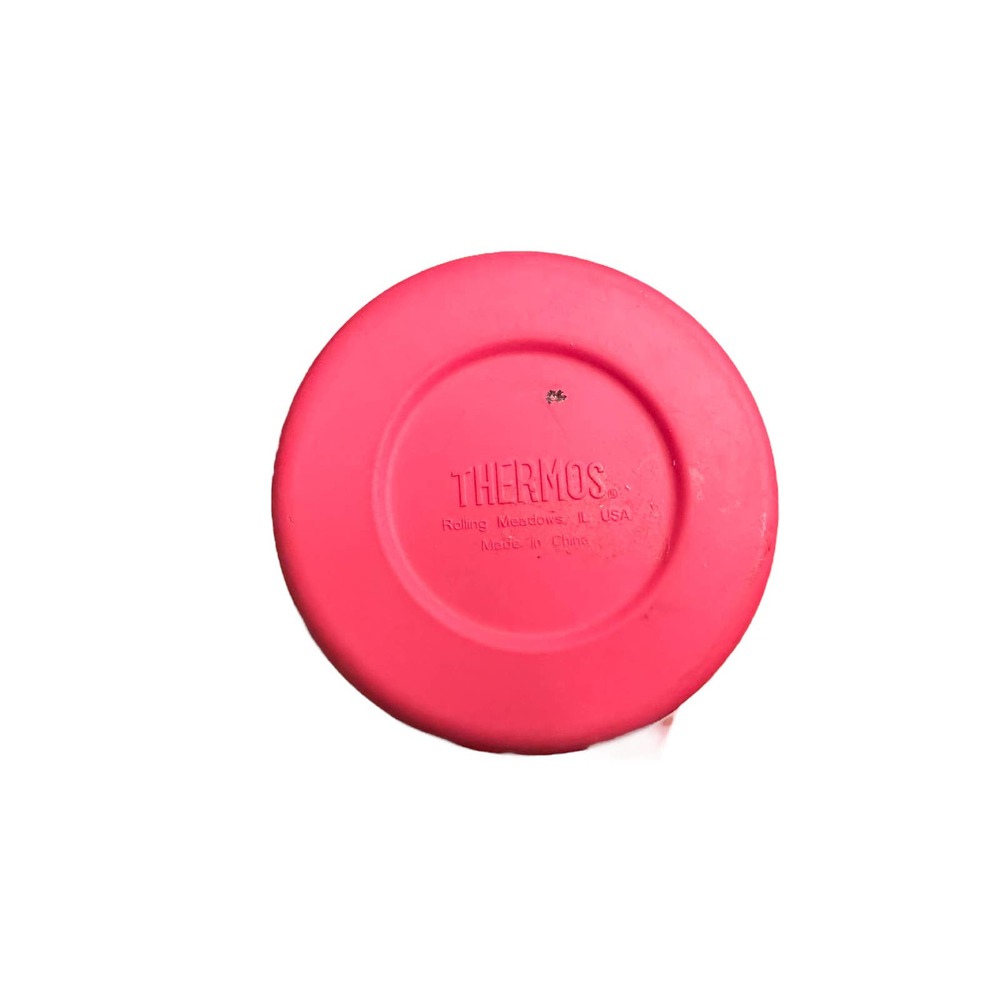 Hello Kitty 10oz. Thermos Pink. 4.5” Tall. Preowned. - Picture 4 of 6